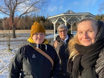 Kiva ilma ulkoilulle.