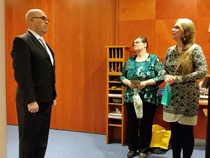 Pentti Ekolaa muistettiin 60v. syntymäpäivän johdosta