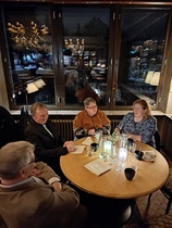 Nautimme seurasta, sekä ruuasta.